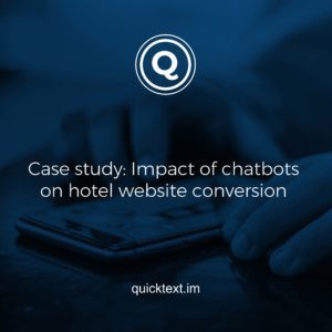 Etude de Cas: Quel impact des chatbots sur les ventes directes de votre hôtel ?