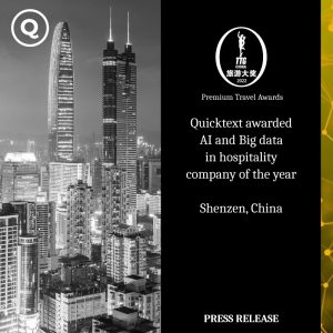 Quinta als Unternehmen des Jahres für KI und Big Data im Gastgewerbe ausgezeichnet