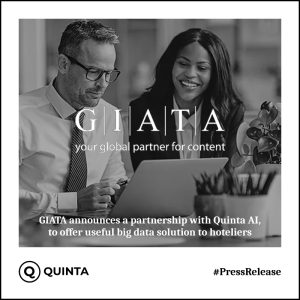 Quinta and GIATA announce partnership as of April 2023
