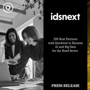 IDS Next collabora con Quinta per sfruttare l’IA e i big data nel settore alberghiero