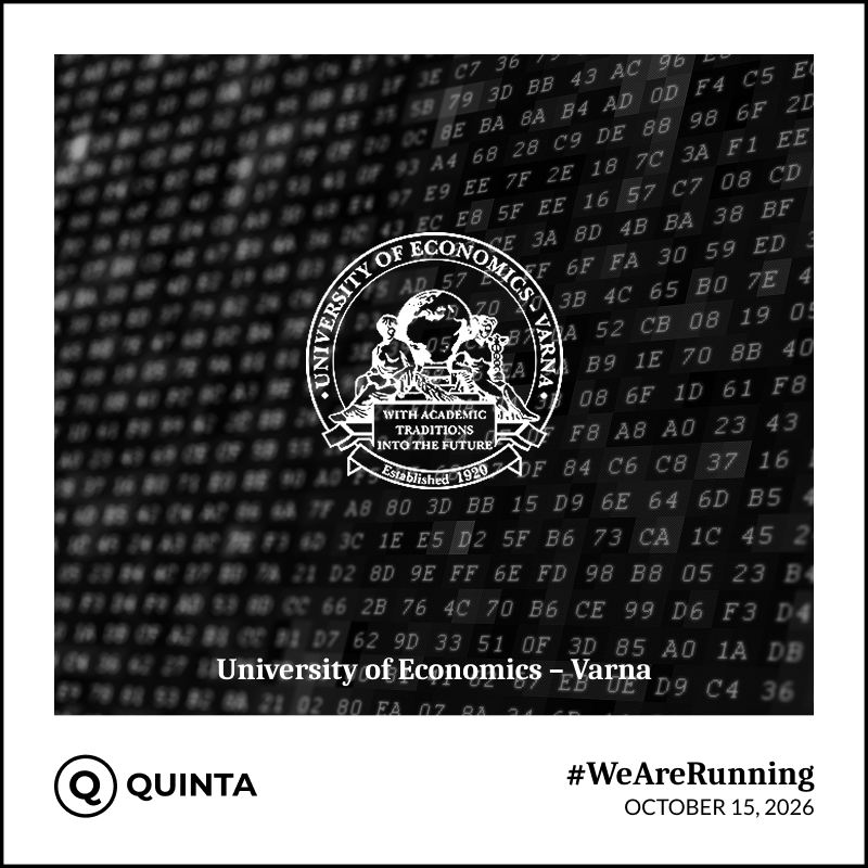 Meet quinta at the University of economics Varna with Daniel Doppler