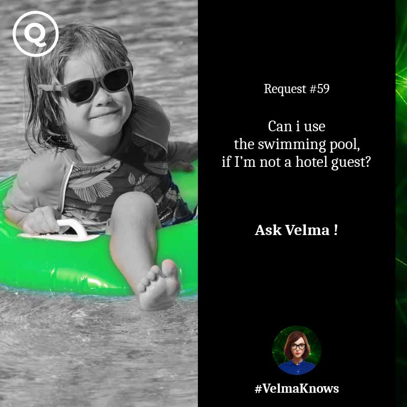  Information sur les piscines des hotels par chatbot