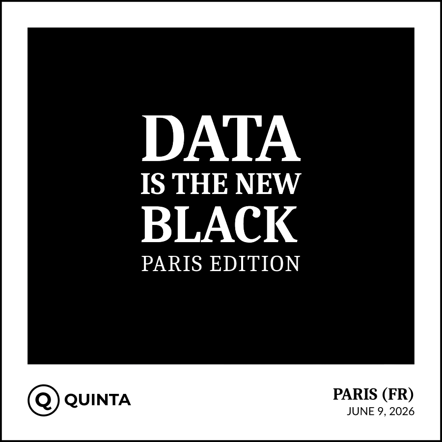  Data is the New Black - Paris Edition