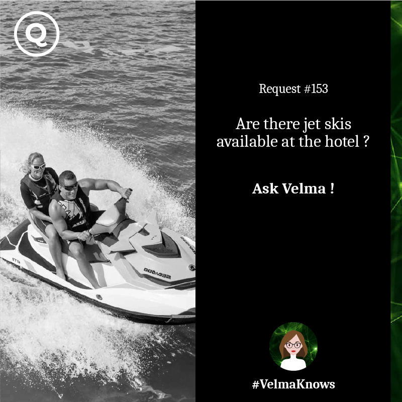  Water activities information provided by the AI chatbot for hotels