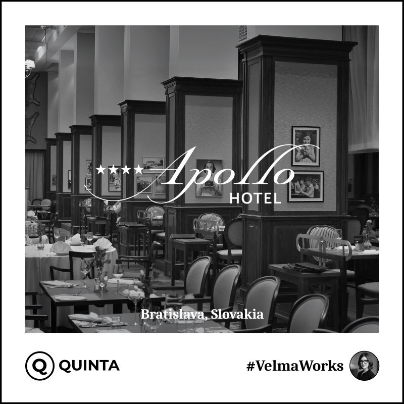 Quinta y Velma ya en marcha en el Apollo Hotel en Bratislava, Eslovaquia
