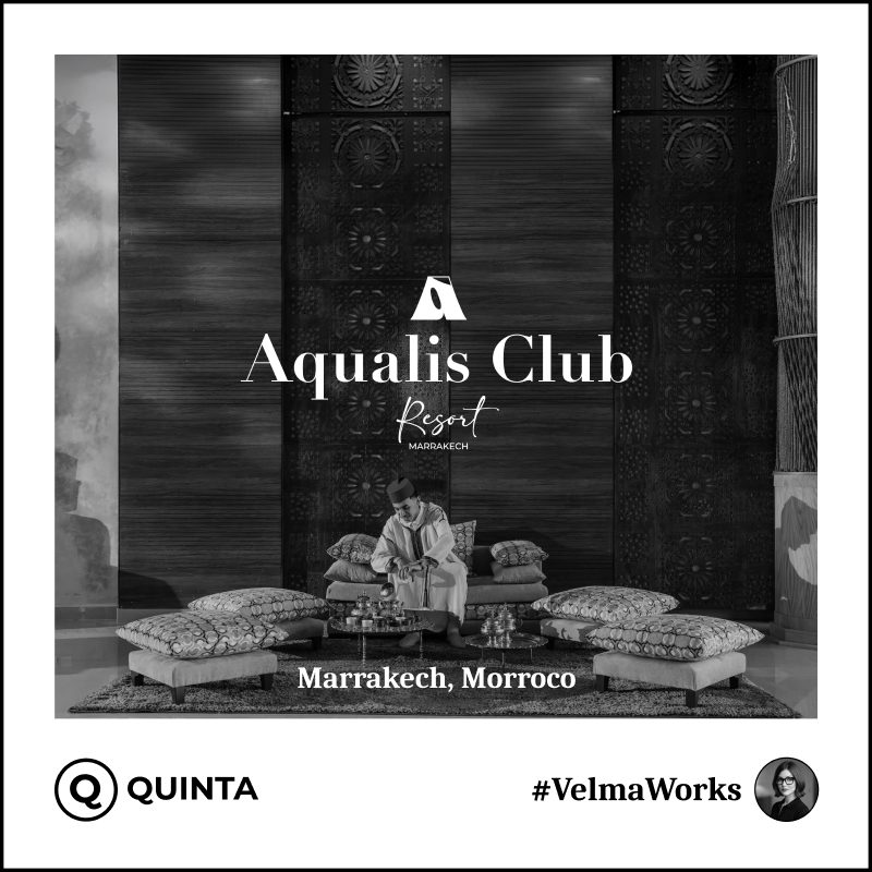 Quinta y Velma ya en marcha en el Aqualis Club Resort en Marrakech, Marruecos