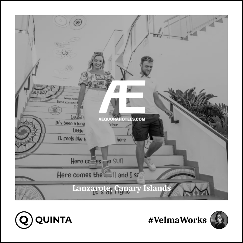 Quinta and Velma now live at Aequora Lanzarote Suites in Puerto del Carmen, Canary Islands