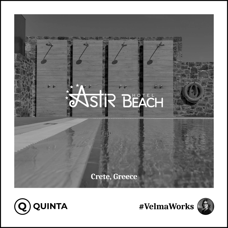 Quinta and Velma now live at Astir Beach Hotel in Crete, Greece