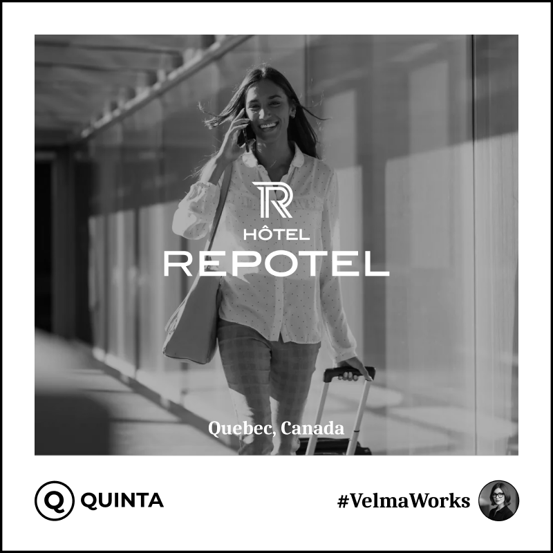 Quinta and Velma now live at Repotel Hotels in Québec, Canada