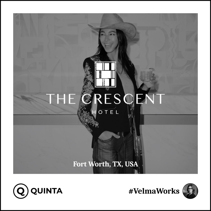 Quinta y Velma ya en marcha en The Crescent Hotel en Fort Worth, EE.UU.